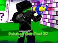 Igra Pištolj za paintball Pixel 3D  online
