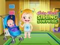Igra Baby Hazel: Iznenađenje za brata i sestru  online
