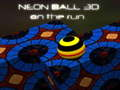 Igra Neon Ball 3d u bijegu  online