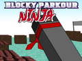 Igra Blocky parkour ninja online