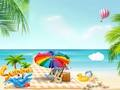 Igra Ljetni tobogan na plaži  online