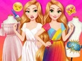 Igra Bojanje odjeće za princeze  online