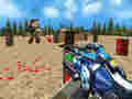 Igra Paintball zabavno pucanje za više igrača  online