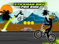 Igra Stickman Bike Pro vožnja online