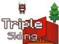 Igra Trostruko skijanje 2D  online