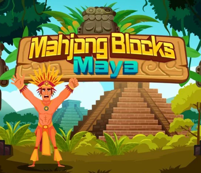 Igra Mahjong blokira Maya online