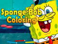 Igra Spužva Bob bojanje  online