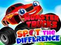 Igra Monster Trucks Uočite razliku  online