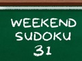 Igra Sudoku za vikend 31  online