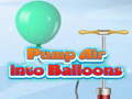 Igra Upumpajte zrak u balon  online