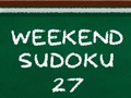 Igra Sudoku za vikend 27  online