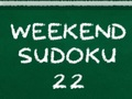 Igra Sudoku za vikend 22  online