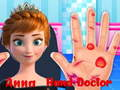 Igra Frozen: Annini tretmani ruku  online