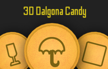 Igra 3D Dalgona bombon  online