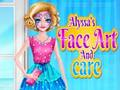 Igra Alyssa`s Face Art i njega  online