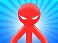 Igra Red Stickman protiv škole čudovišta  online