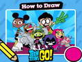 Igra Vruće za crtanje Teen Titans Naprijed!  online