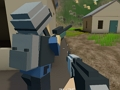 Igra Pixel Village Battle 3d online