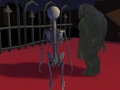 Igra Parkour Halloween Challenge za 2 igrača  online