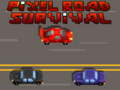 Igra Preživljavanje Pixel Road online