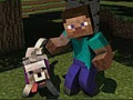 Igra Minicraft: avantura Stevea i Wolfa  online