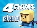 Igra Kogama: Parkour za 4 igrača  online