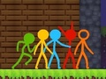 Igra Stickman Parkour 2: Lucky Block online