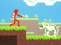 Igra Crveni Stickman protiv škole čudovišta 2  online