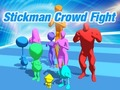 Igra Stickmen Crowd Borba online