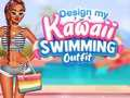 Igra Dizajniraj moju Kawaii odjeću za kupanje  online