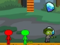 Igra StickMan Bros protiv zombija  online