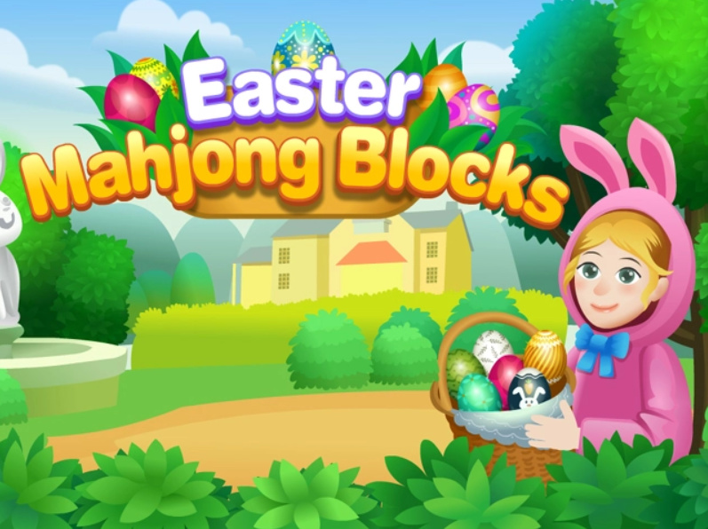 Igra Mahjong Blocks Uskrs  online