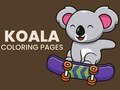Igra Stranice za bojanje koale  online