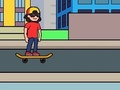 Igra Skejtbord wheelie online