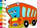 Igra Bojanka: Autobus  online