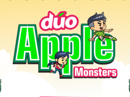 Igra Duo Apple Monsters online