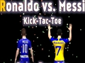 Igra Messi protiv Ronalda Kick Tac Toe  online