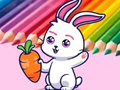 Igra Bojanka: Rabbit Pull Up Carrot  online