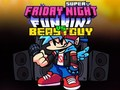 Igra Super Friday Night Funkin protiv Beast Guya  online