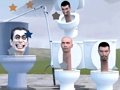 Igra Skibidi WC skrivene zvijezde  online