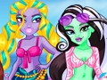 Igra Monster High zabava na plaži  online