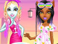 Igra Monster Girls Ljetni odmor  online