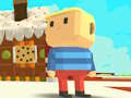 Igra Kogama: Candy Cane Parkour 2023 online