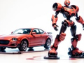 Igra Bojanka: Robot i auto  online