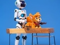 Igra Bojanka: Robot i pas  online