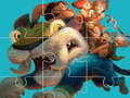 Igra Croods Jigsaw  online