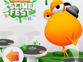 Igra Nickelodeon Slime Fest: preskoči ritam  online