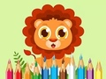 Igra Bojanka: Baby Lion  online