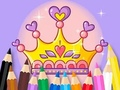 Igra Bojanka: Princess Crown  online