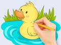 Igra Bojanka: Baby Duck Swim  online